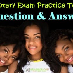 Nj notary exam practice test