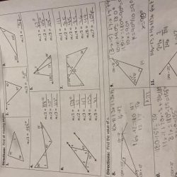 Quiz 4-1 classifying and solving for sides/angles in triangles