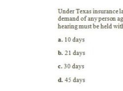 Oklahoma property and casualty insurance license exam questions