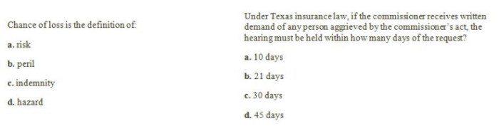 Oklahoma property and casualty insurance license exam questions